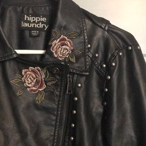 Hippie Laundry Vegan Leather Jacket